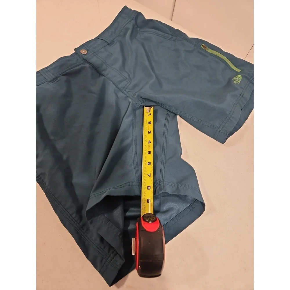 The NORTH FACE Shorts Mens Size 38 Green Running Hiking Camping Swim (A259